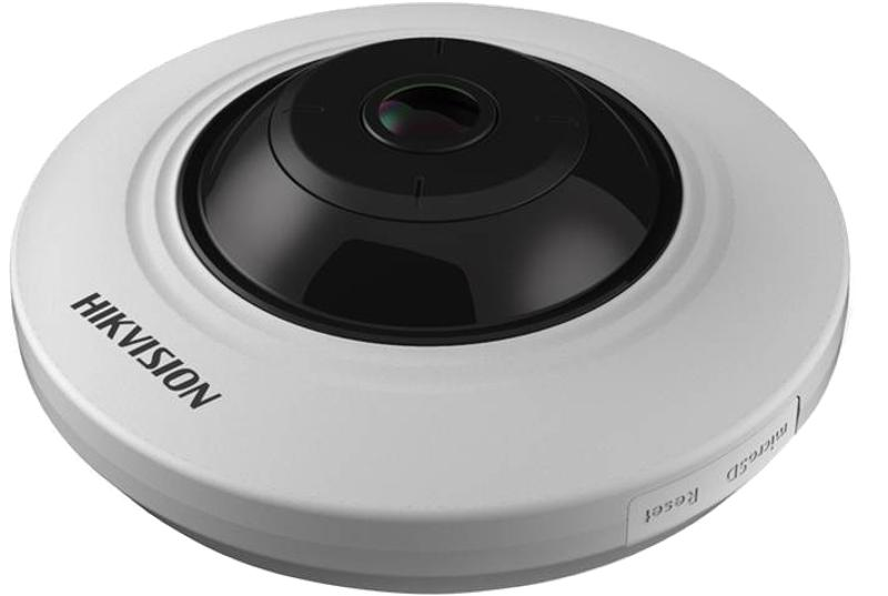 Hikvision DS-2CD2935FWD-I 3MP H265+ 8 MT Gece Görüşü SD Kart Fisheye IP Dome Kamera