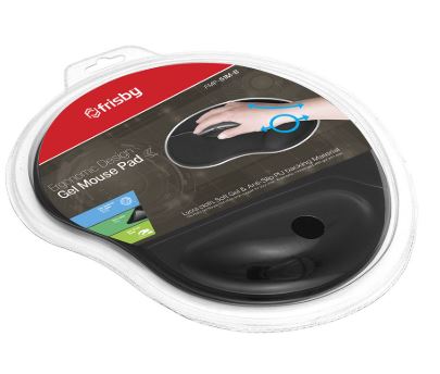 FRİSBY FMP-51M-B JEL TABANLI SİYAH MOUSE PAD
