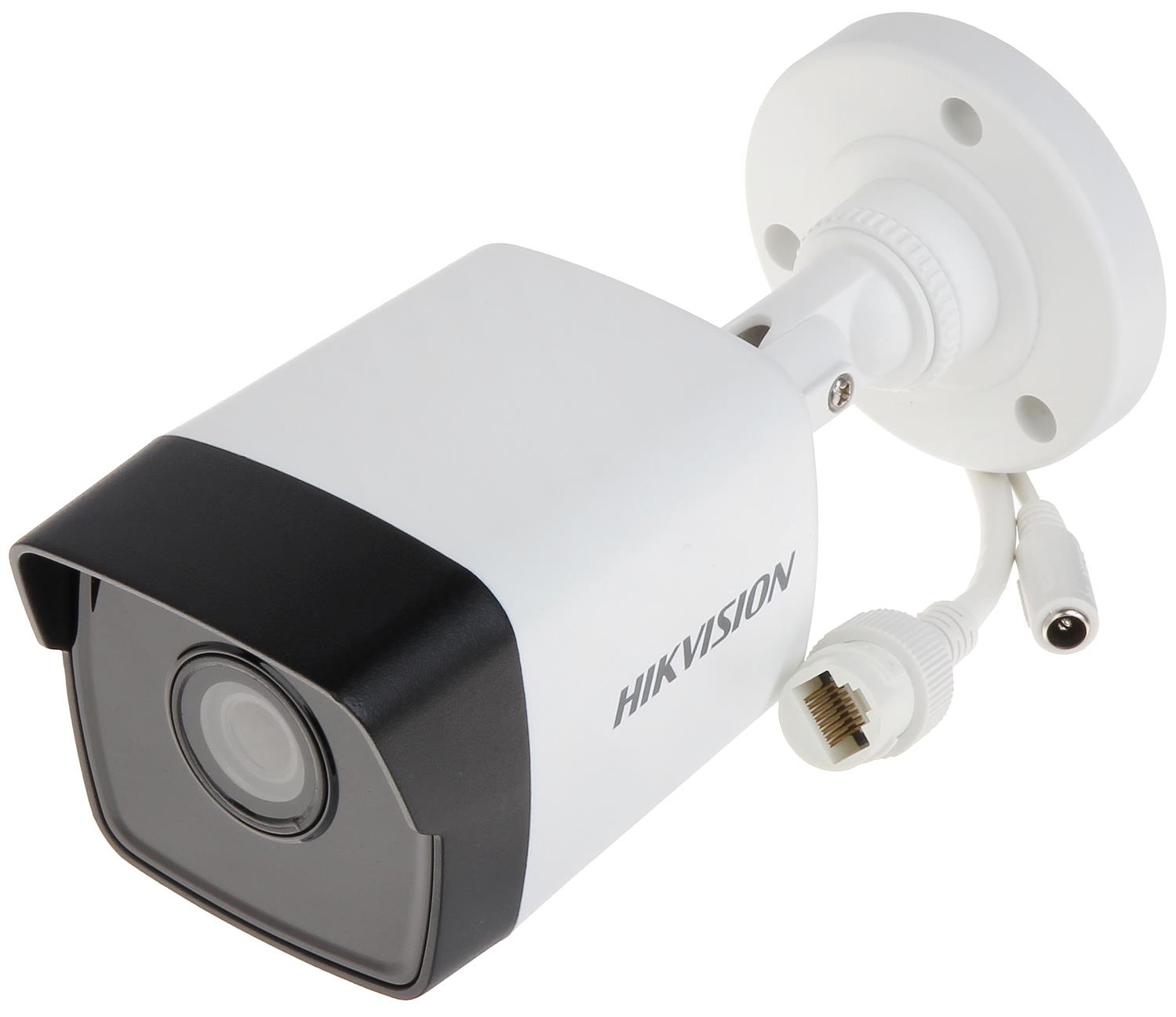 Hikvision DS-2CD1043G0-IUF 4 MP 4mm Dahili Mikrofonlu IR Bullet IP Kamera