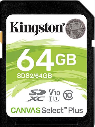 KİNGSTON CANVAS PLUS 64GB CLASS 10 100MB MİCROSD HAFIZA KART