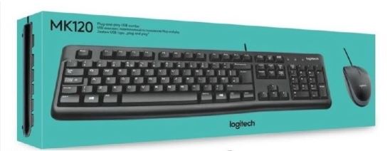 Logitech MK120 920-002560 Kablolu Klavye Mouse Seti