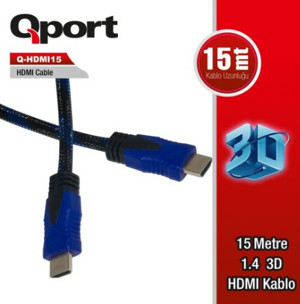 QPORT Q-HDMI15 15MT HDMI KABLO