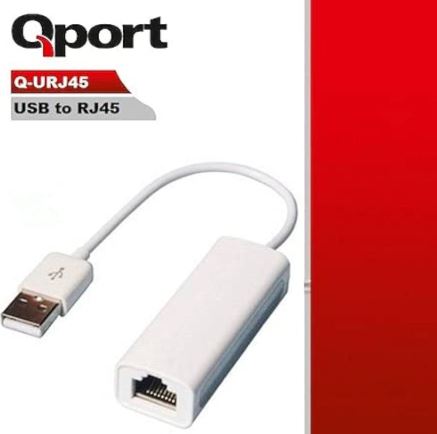 QPORT URJ45  USB TO RJ45 CONVERTER