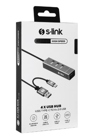 S-LİNK SW-U2204 PORT TYPE ÇOĞALTICI