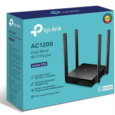 TP-LİNK ARCHER C54 AC1200 KABLOSUZ DUAL BAND ROUTER