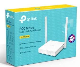 TPLİNK 300MBPS Wİ-Fİ ROUTER TL-WR844N MODEM