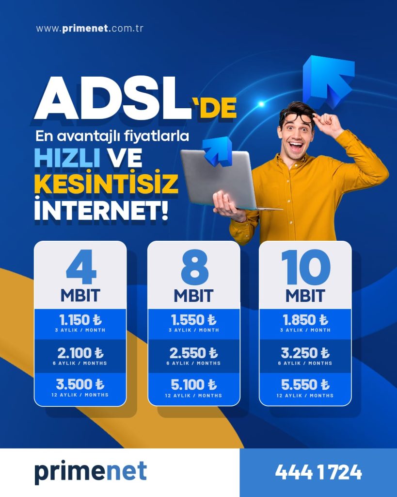 Primenet İnternet Satışı