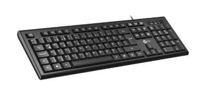 LENOVO LECOO KB101 SİYAH KABLOLU KLAVYE