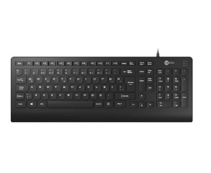 LENOVO LECOO KB103 SİYAH KABLOLU KLAVYE