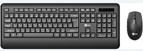LENOVO LECOO KW202 KABLOSUZ SİYAH KLAVYE MOUSE SETİ